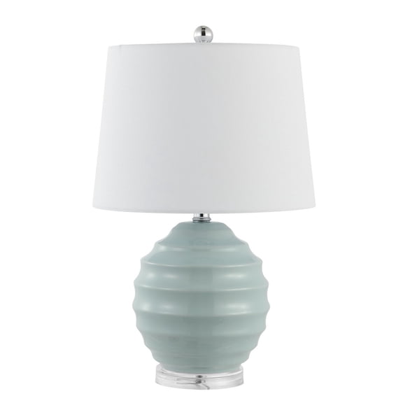 SAFAVIEH Wembli 22 in. Contemporary Table Lamps, Ivory, Set of 2