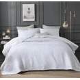 thumbnail image 1 of Colcha de algodón de 3 uds., funda de cama, colchas y cobertores de hojas, colchón, manta, almohadilla de cama de verano, juego completo de cama doble, 1 of 5