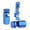 Blue, variant on Stair Gauges Set for Framing Square, Hexagonal Anti-Wobble Stops with Holder & Hook, Tall Profile Framing Jig for Carpentry, Circular Saw Guide, Rafter Layout(Blue)