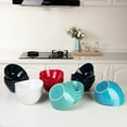 thumbnail image 6 of DSstyles Porcelain Bowls Set, 42 Ounce Ceramic Bowls, 4 Pack Premium Ceramic Serving Bowls, for Cereal, Soup, Salad, Pasta, Prep, Rice, Ice cream, Microwave & Dishwasher Safe, 6 of 9