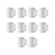 thumbnail image 4 of 10 piezas de cubierta de anzuelo de pesca, tapa de seguridad, soporte de anzuelo portátil, fácil de usar Blanco S, 4 of 9