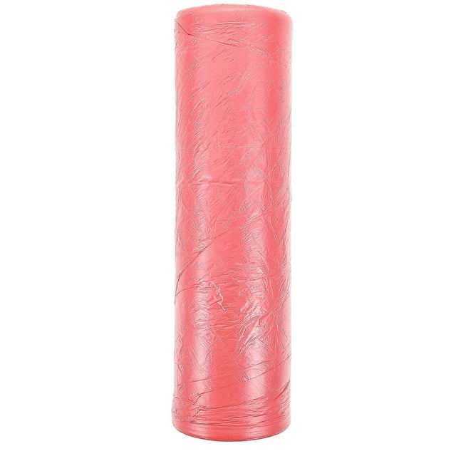1 Roll/20pcs Disposable Tablecloth Plastic Thin Film Table Covers Dinner Cloth Table Decor (Red, 180x180cm)