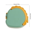 thumbnail image 3 of weibbin Lunch Box 800ml Leak Proof Microwaveable Food Container With Divided Compartments For Adults And Kids, 3 of 6