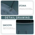 thumbnail image 4 of 5 Sets Plastic Planters Household Garden Patio Outdoor Plants Containing Pots with Trays, 4 of 6