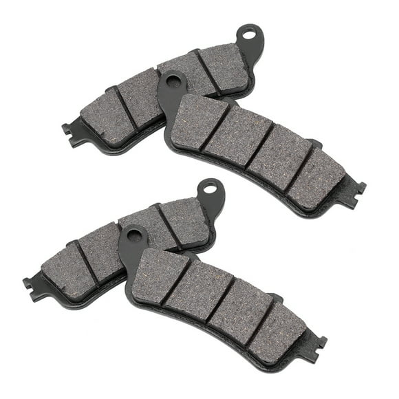 MAYUJIAA 4pcs Motorcycle Front Rear Brake Pads for Honda VFR800 Interceptor CBR1100 98-13 QM321-51470