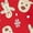 Cute Christmas deer and gingerbread man, variant on Amaxer Women's 100% Cotton Cozy Flannel Pajama Set - Long Sleeve Button-Up Top with Elastic Waist Pants, Warm & Soft Sleepwear, Cute Lamb, M