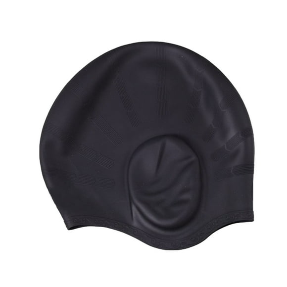 EGNMCR Pool Accessories, Sports & Outdoors Swimming Cap Adult Models High Rebounds Swimming Cap Three-dimensional Ear Protection Waterproofs Not Strangulation Swim Cap swimming cap