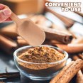 thumbnail image 3 of 2Pcs Wooden Spoons For Measuring Spoons Light Yellow Beech Wood Kitchen Utensil, 3 of 9