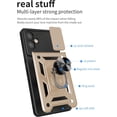 thumbnail image 2 of for Samsung Galaxy A04E Case with Screen Protector [360°Rotatable Kickstand] Military Grade Protection Anti-Scratch Phone Case, Magnetic Car Mounts for Samsung A04E(Gold), 2 of 15
