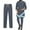 CL4, variant on African Mens Clothing Dashiki 3/4 Sleeve Shirts Robe and Pants 2 Piece Set Tracksuit Outfits