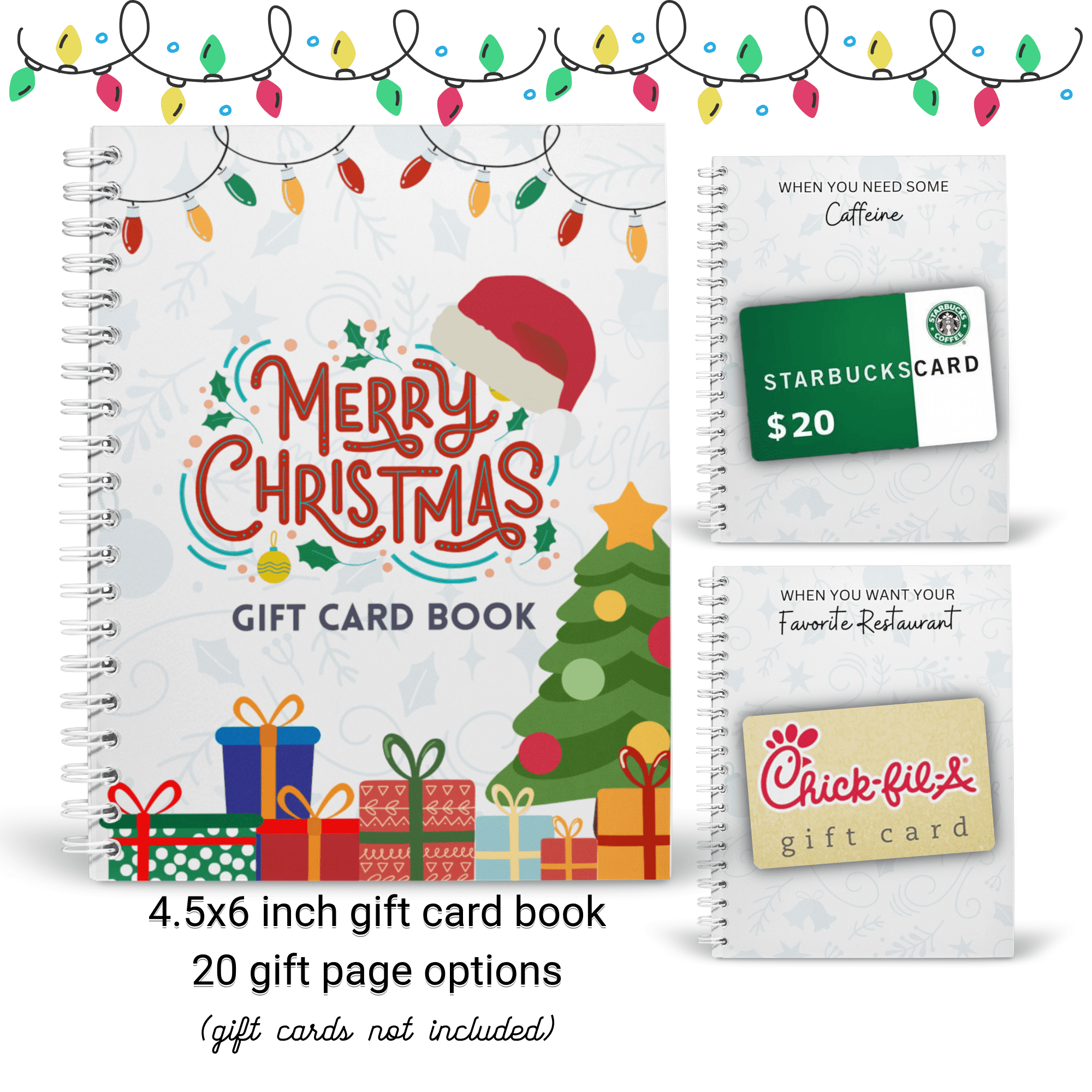 Christmas Gift Card Holder Gift Book
