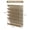 Gold, variant on Wall File Holder, Mesh Hanging Folder Organizer with Classify Label, Versatile Desk File Holder, Vertical Wall Mounted Mail Organizer for Office Home Cubicle