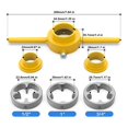 thumbnail image 2 of 1PCS Plastic Pipe Thread Die Kit, of Water Pipe Die Plastic Pipe Die Tap Wrench Set, PVC Pipe Threader Plumbing Tool, 2 of 6