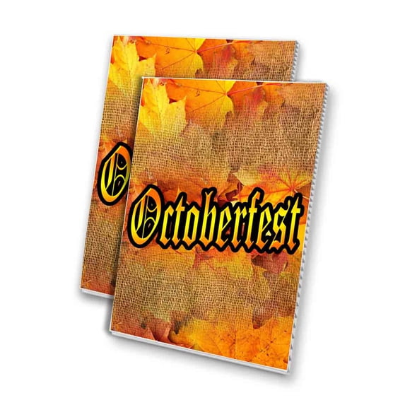 Oktoberfest (24" X 36") 4mm Corrugated Plastic Panel, Graphics Applied To 1 Side (Pk of 2)