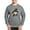 Graphite Gray, variant on CafePress - Axolotl Wizard Fantasy Pet - Crew Neck Sweatshirt