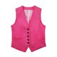 thumbnail image 3 of Chaleco Mujer Casual Acogedor Tops Cómodos Chalecos con Cuello en V Color Sólido Elegante Chaqueta Chaleco Kuymtek Rosa roja T L para Mujer, 3 of 7