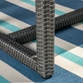thumbnail image 4 of Noble House Melville 7 Piece Wicker Patio Dining Set in Gray, 4 of 5