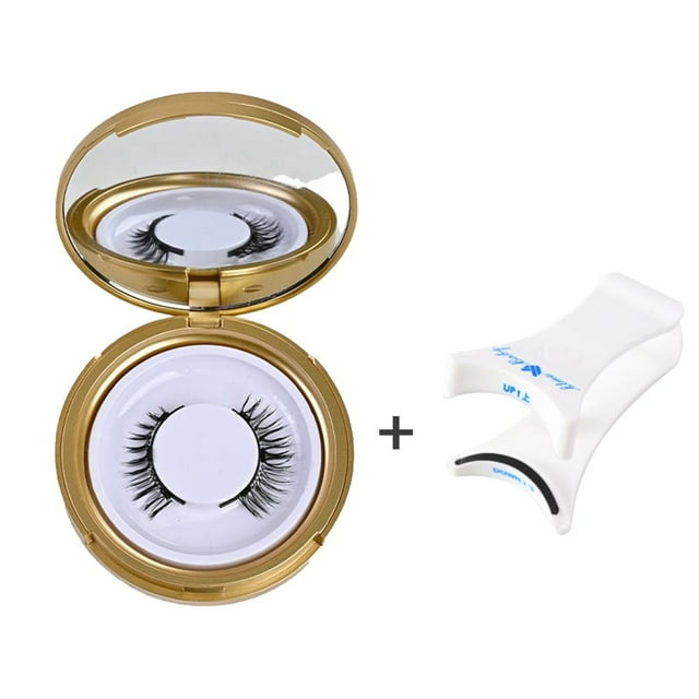 CAIROYAR Kit de pestañas magnéticas, ayuda para pestañas postizas reutilizables, clip magnético para pestañas, bricolaje