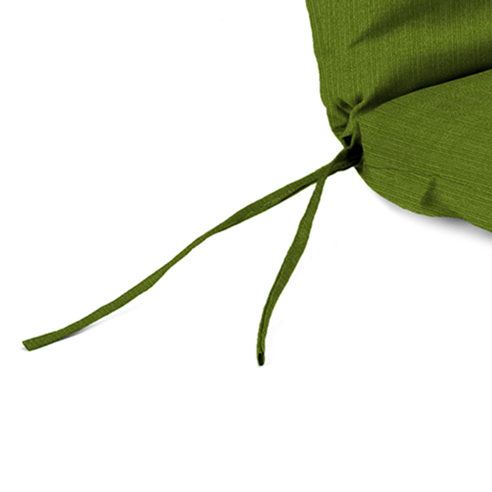 Jordan Manufacturing 72" x 21" Bolt Grass Green Solid Rectangular Outdoor Chaise Lounge Cushion with Ties and Hanger Loop