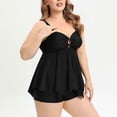 thumbnail image 3 of Traje de baño de talla grande para mujer, traje de baño de moda para mujer, bikini grande con abertura, traje de baño de ángulo plano, conjunto de traje de baño, trajes de baño, 3 of 5