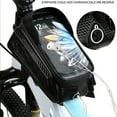 Bicycle Phone Front Frame Bag: Sun Shield, Hard Shell & Stylish Design ...