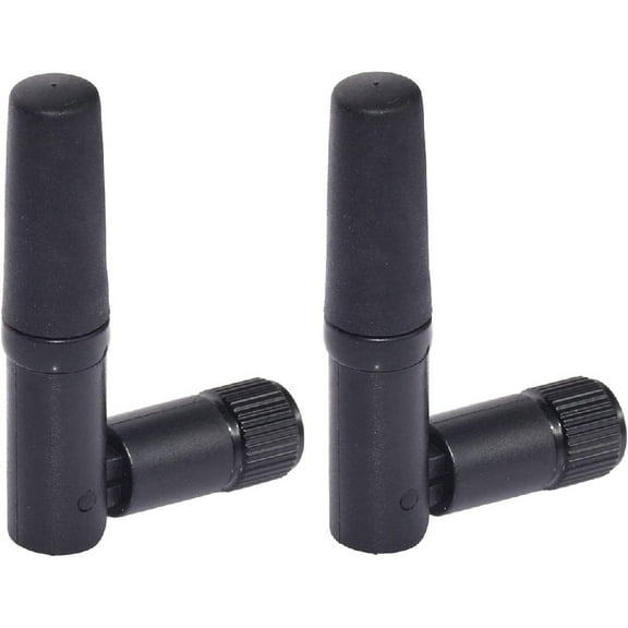 Eightwood Small WiFi Antenna Dual Band 2.4GHz 5GHz RP-SMA Antenna 2pcs for PC Desktop Computer PCIe Card WiFi Router Wireless Back Up Camera