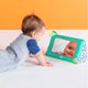 thumbnail image 2 of Bright Starts Sit and See Safari Floor Mirror Juguete de actividad para el tiempo boca abajo, edades recién nacidos +, 2 of 5