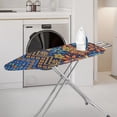thumbnail image 2 of HELLHERO Elastic Fasteners Ironing Board Covers Iron Pad Board Cover Quick Install Easy Cleaning for Home Most Iron Boards Dust - Proof, 2 of 6