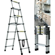 Telesteps 700FLD OSHA Compliant 7 ft Double sided folding step ladder ...