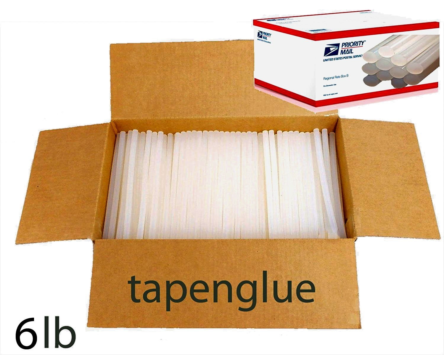 100 Hot Melt Glue Sticks 7/16" X 10" 1/2" x 10" 6 lbs Wholesale Lot