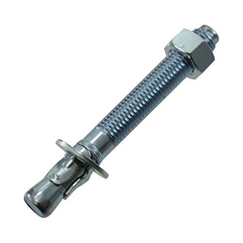 5/16"-18 X 2-3/4" Zinc Plated Wedge Anchors (Pack of 12)