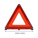 Safety Triangle Automotive Warning Triangle Folding Car Emergency ...