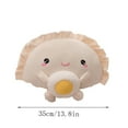thumbnail image 3 of Egg Dumpling Toy Pillow Cute Stuffed Animal Soft Hugging Comfort for Kids Home, 3 of 3