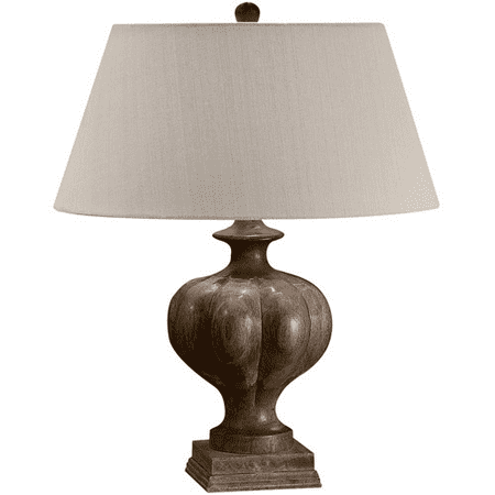 Type Solid Wood Table Lamps 1 Light With Dark Solid Wood Finish Wood Metal Material E26 Bulb Type 27 inch 100 Watts ()