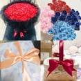 thumbnail image 3 of 4cm Color Red Ribbon DIY Ribbon Rose Flower Decorative Silk Ribbon Cake Packaging Ribbon Valentine Ribbon, 3 of 5