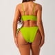 thumbnail image 3 of WILLBEST Traje de Baño con Mangas para Mujer, Traje de Baño de Talla Grande para Mujer, conjunto de Bikini Triangular de Dos Piezas con Espalda descubierta y Lazo, 3 of 3