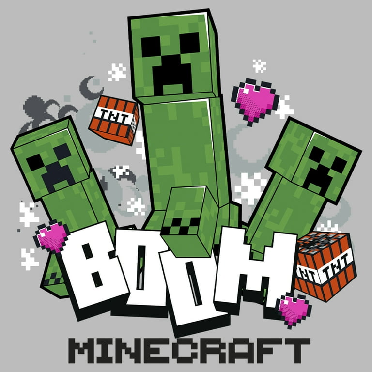 Men's Minecraft Classic Logo White Graphic Tee White 2X Large