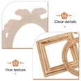 thumbnail image 3 of GOOHOCHY 4pcs Vintage Resin Picture Frames Mini Size Picture Frames for Home Decor Wedding Photo Booth Frames DIY Small Frame for Party, 3 of 8
