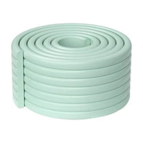Baby Proofing Edge Corner Protector - 79" Extra-Wide Soft NBR Rubber Foam Padding with Adhesive Backing, Thickened Safety Bumper Guards for Furniture, Tables, Fireplace & Sharp Edges