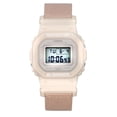 thumbnail image 1 of Casio G-Shock Digital Organic Pink Cloth Strap Bio-Based Resin Quartz GMD-S5600CT-4 200M Women's Watch, 1 of 4