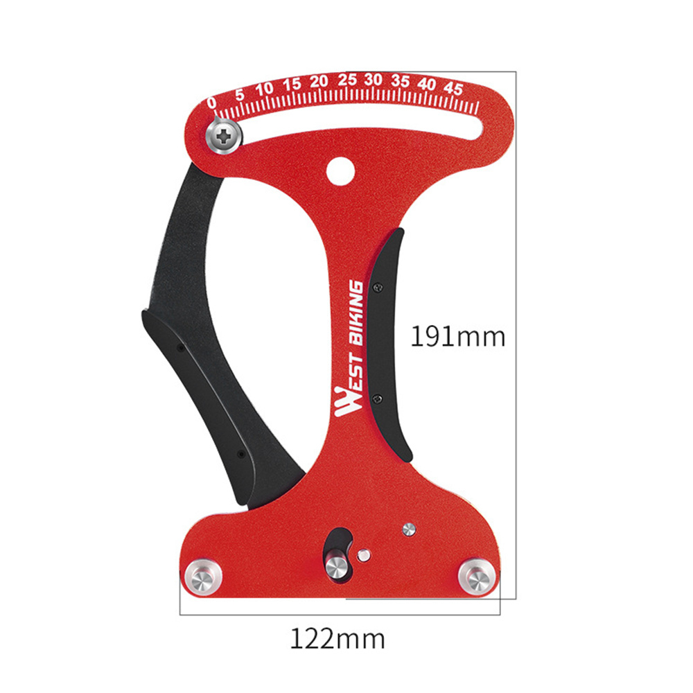 Bike Spoke Tension Meter for MTB Bicycle Correction With Red Mark