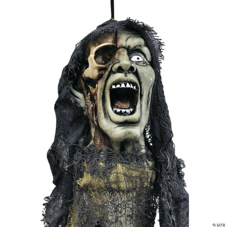 Morris Costumes Hanging Head With Mouth Open 20in Hanging Decoration