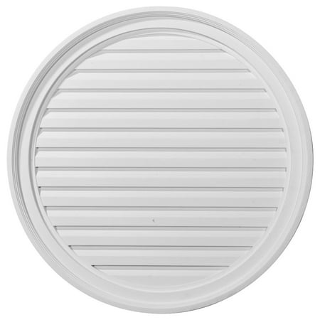 ekena millwork round gable vent louver decorative - walmart ekena millwork round gable vent louver decorative - walmart