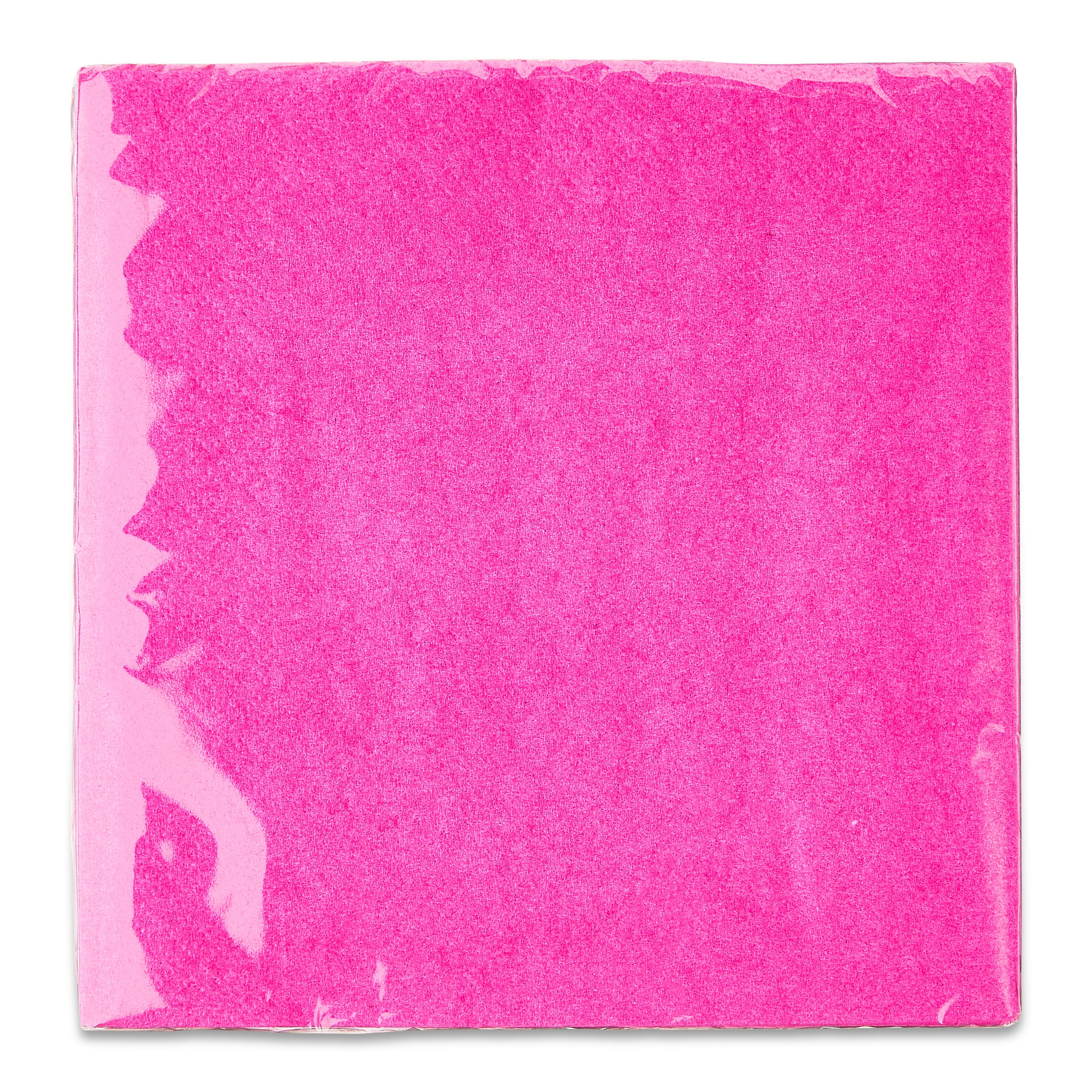 (2 pack) 6.5" x 6.5" Disposable Neon Pink Paper Napkins, 24 Count, by Way To Celebrate