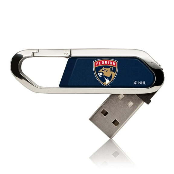 Florida Panthers Ice Flood Clip 64GB USB Flash Drive