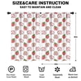 thumbnail image 2 of Blackout Kids Curtains,Pink Cow Strawberry Jam Pattern Childrens Insulated Curtains Set Of 2,Bedroom Essentials,Toddler Room Decor 52x84in(132x213cm), 2 of 5