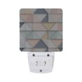 thumbnail image 5 of Yayeee LED Plug in Night Light for The Home with Auto Dusk to Dawn Light Sensors, 2 Pack, Pink Geometric, 5 of 6