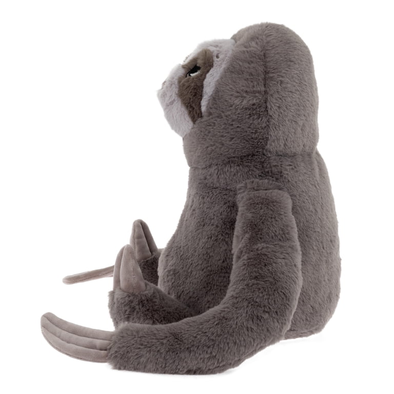 Spark Create Imagine 12-inch Sloth Plush Toy, Brown photo 4