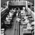 thumbnail image 2 of Florida Boxing Grapefruit. Nworkers Packing Grapefruit Into Crates At A Plant In Manatee River Florida. Stereograph, 2 of 4