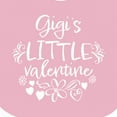 thumbnail image 4 of Inktastic Gigi's Little Valentine Boys or Girls Baby Bib, 4 of 4